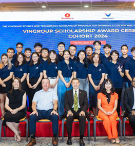 Vingroup trao hơn 640 tỷ đồng Học bổng Khoa học Công nghệ trong 6 năm